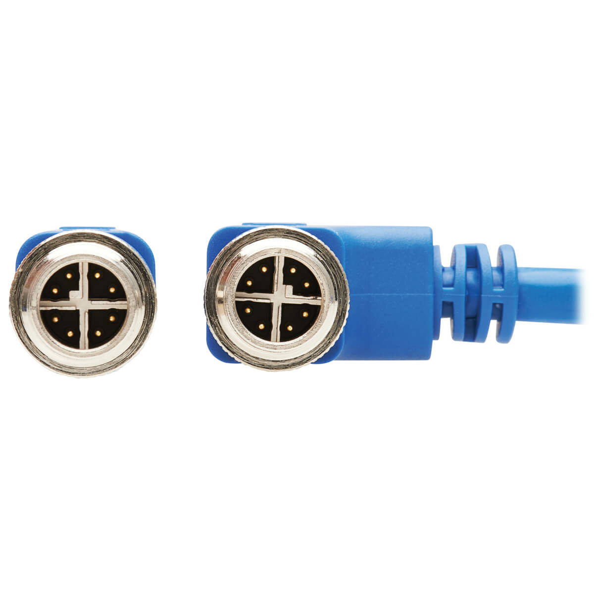 CAT6 1G UTP CBL RIGHT ANGLE M/M IP68 2M