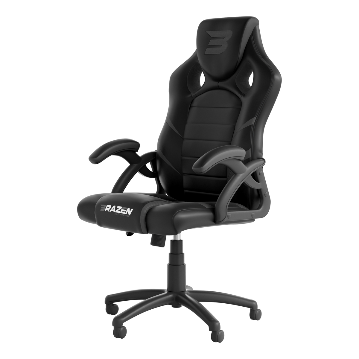 BraZen Puma PC Gaming Chair - Grey