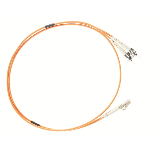 2m LC-ST OM1 Multimode Fibre Optic Duple