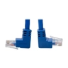Cat6 Patch Cable Up/Dwn Angle Blue 0.31m