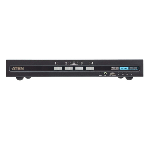 Aten, 4P USB Single DVI PP4 Secu KVM CAC