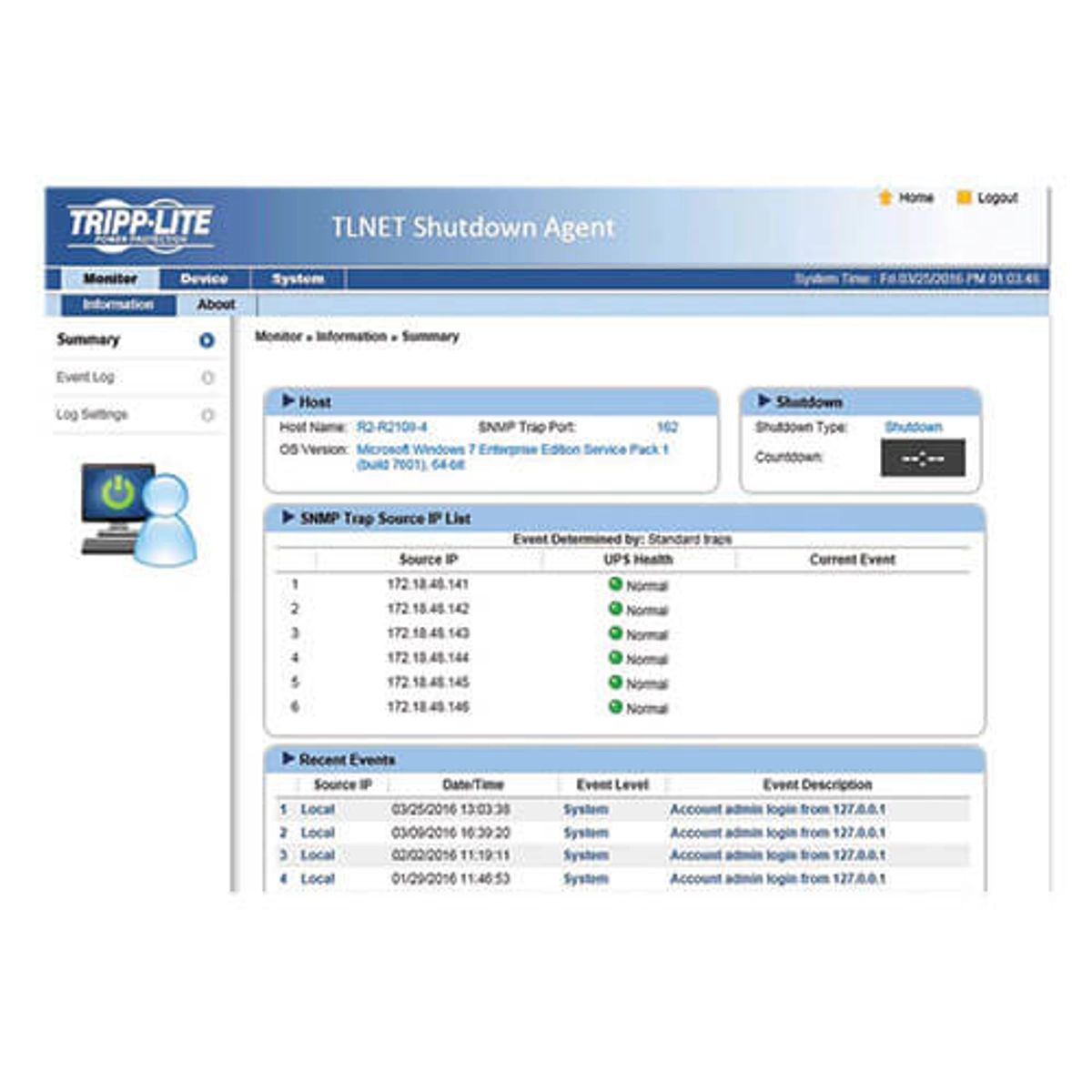 UPS Web Management Accessory Card