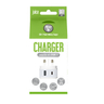 JUI Mains PD Plug USBA/C 20W Eco WHT