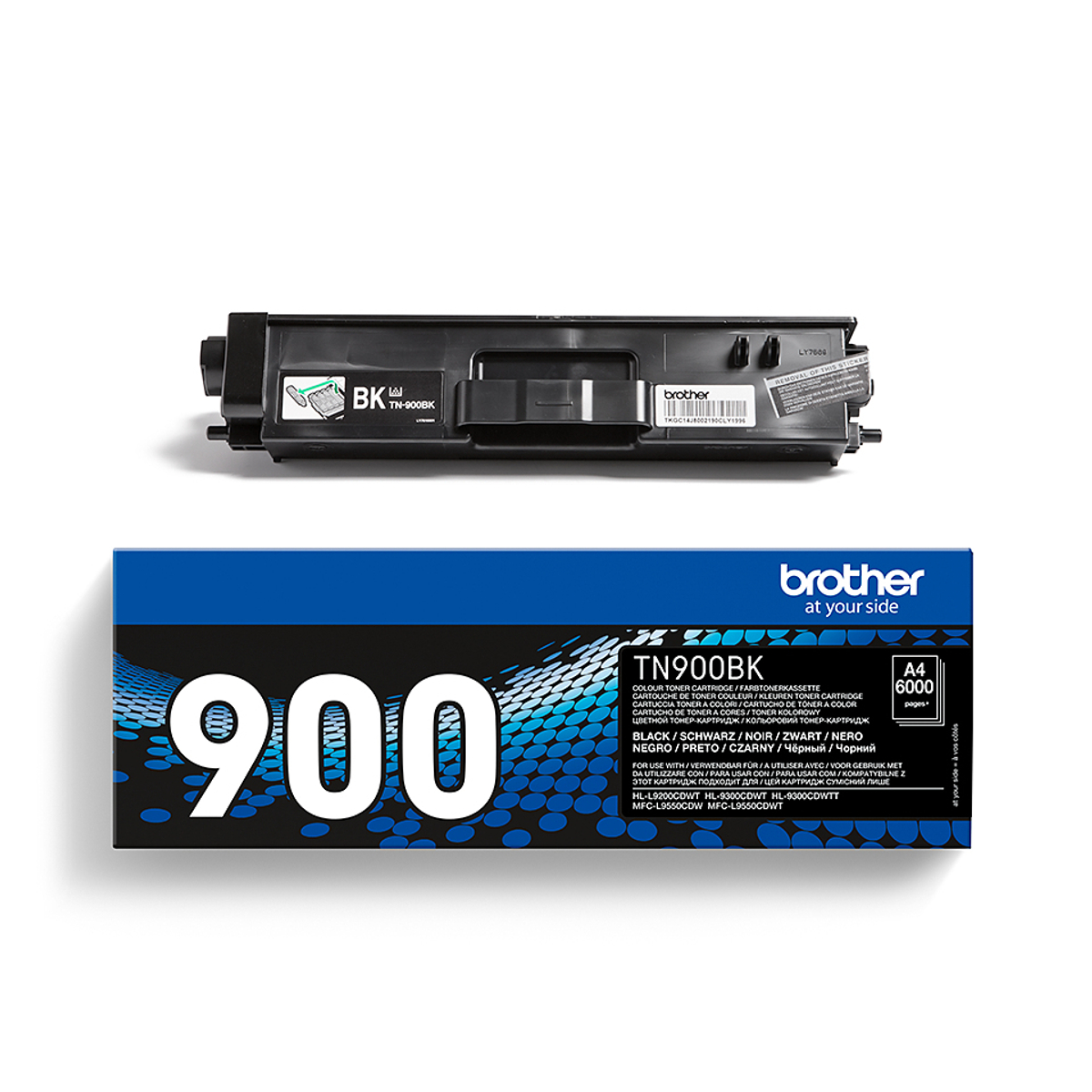 TN900BK Black 6k Pages Toner