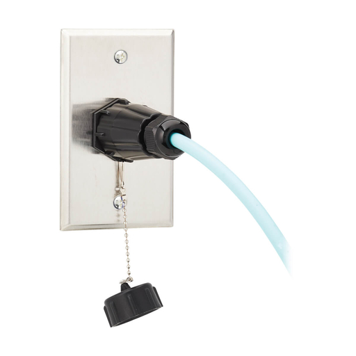 Industrial IP68 Duplex MM Fiber LC/LC