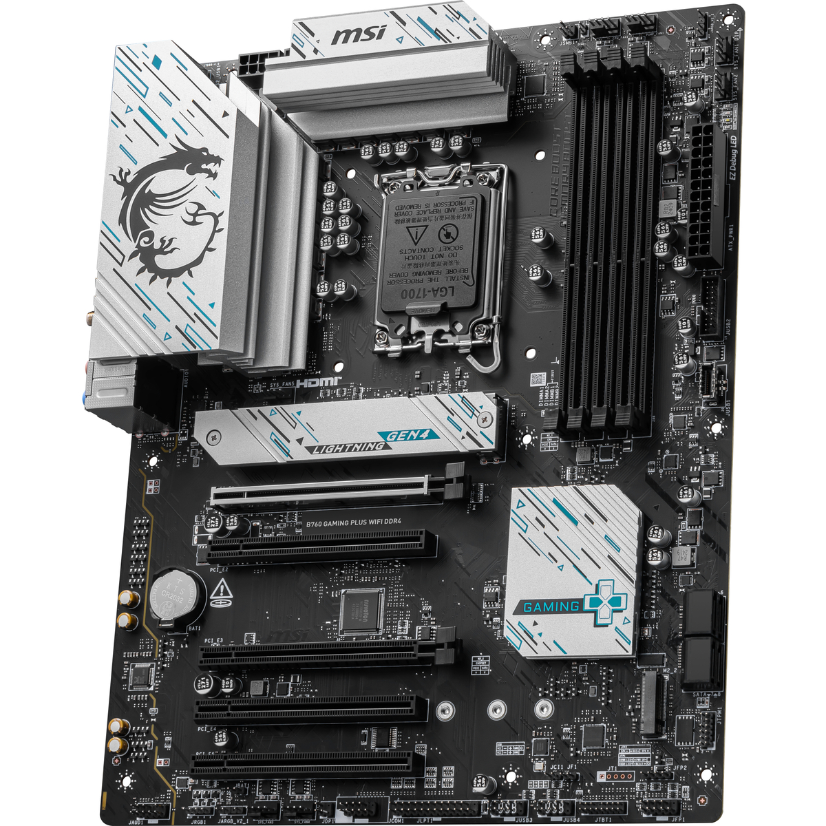 MB INT B760 GAMING PLUS WIFI D4 ATX