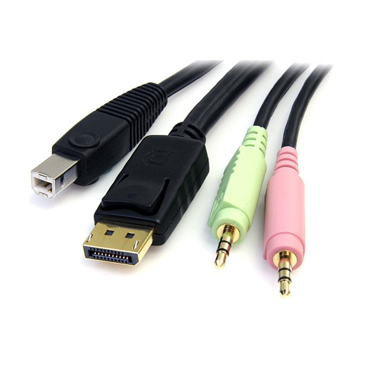 6ft USB DisplayPort KVM Switch Cable