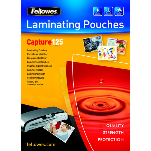 Il Laminating Pouch A4 125mic 100pk