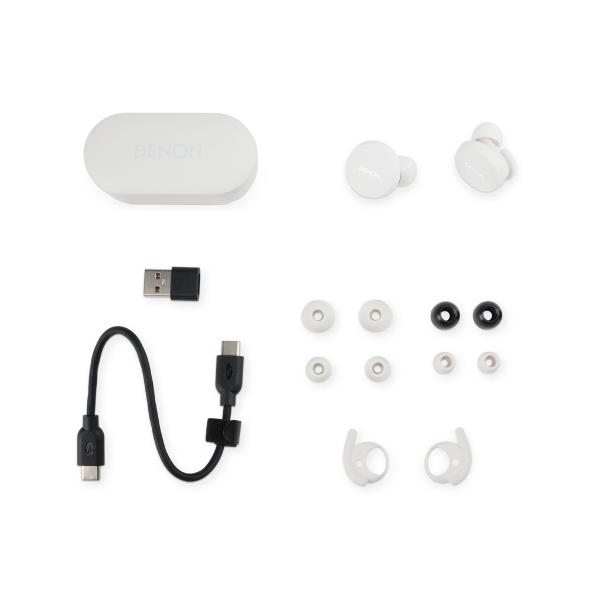 PerL True Wireless Earbuds - White