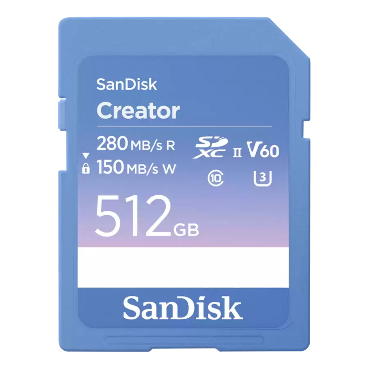 Creator Card (SD UHS-II) 512GB