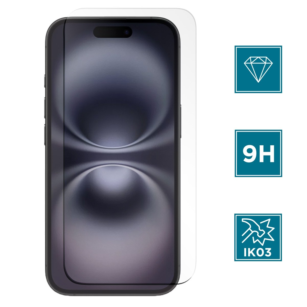 ScreenProtector TempGlassClear iPhone 16
