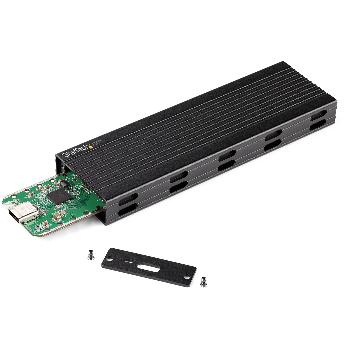 M.2 PCIe NVMe/M.2 SATA SSD USB Enclosure