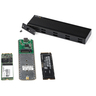 M.2 PCIe NVMe/M.2 SATA SSD USB Enclosure