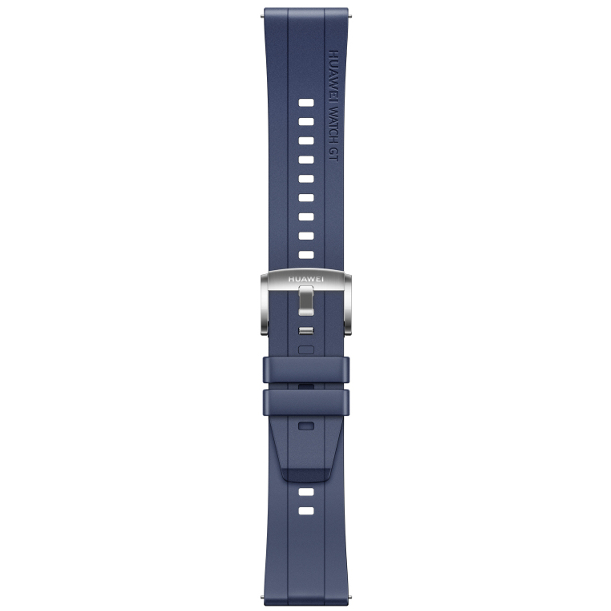 Blue Pointed Fluoroelastomer Strap 18mm