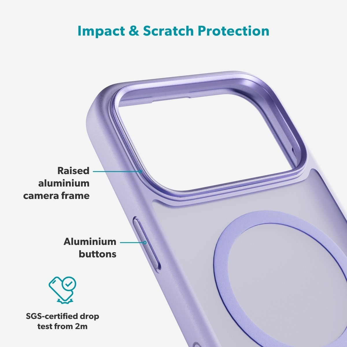 Epico HMatteMag+Case iP17ProMax-Purple