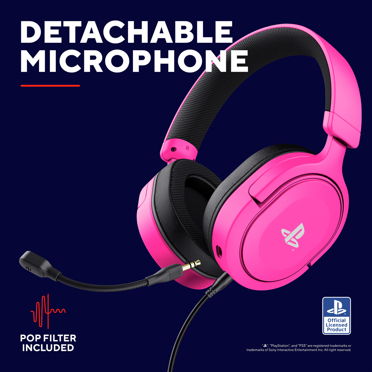 GXT498P Forta Headset PS5 Pink