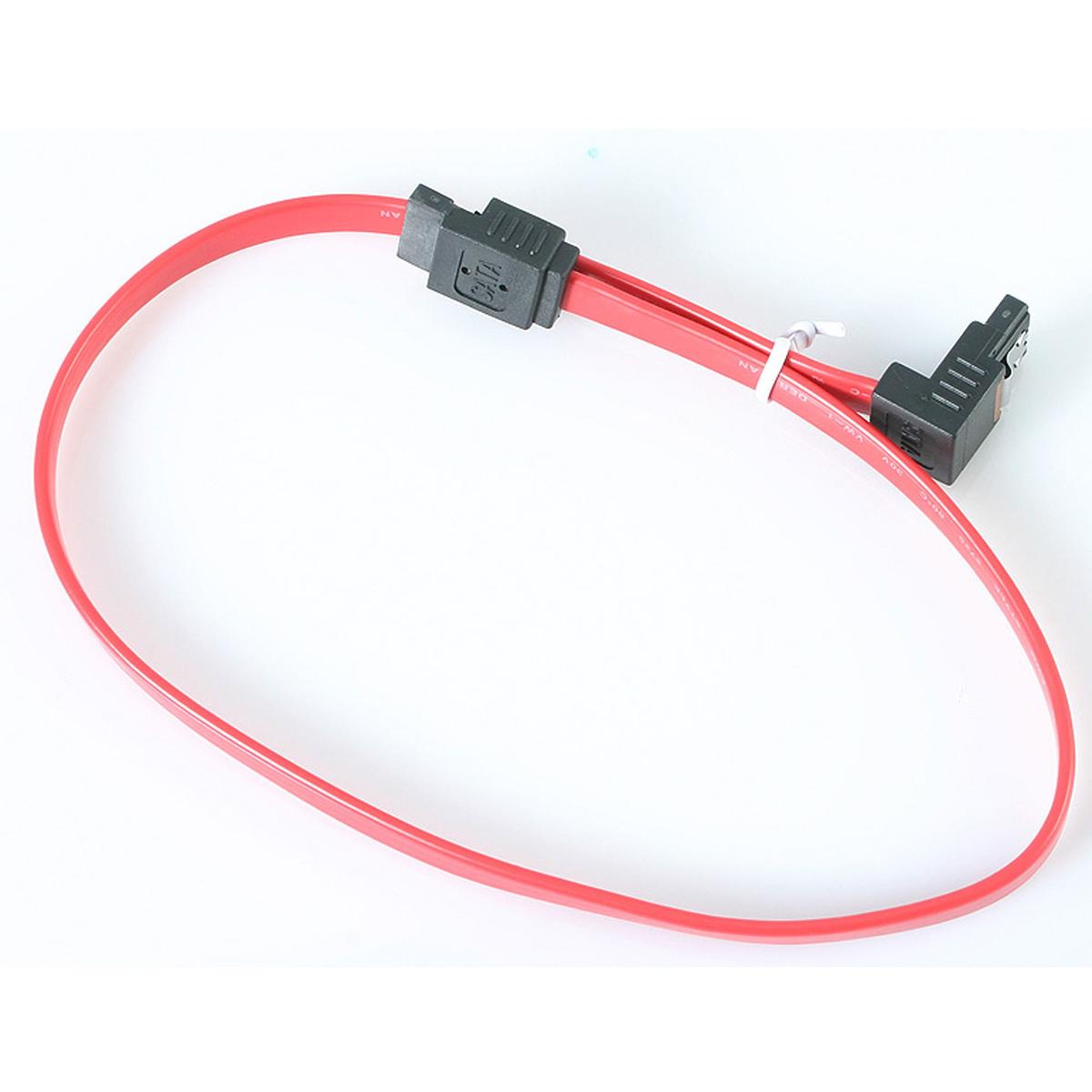 18in SATA to Right Angle SATA Cable