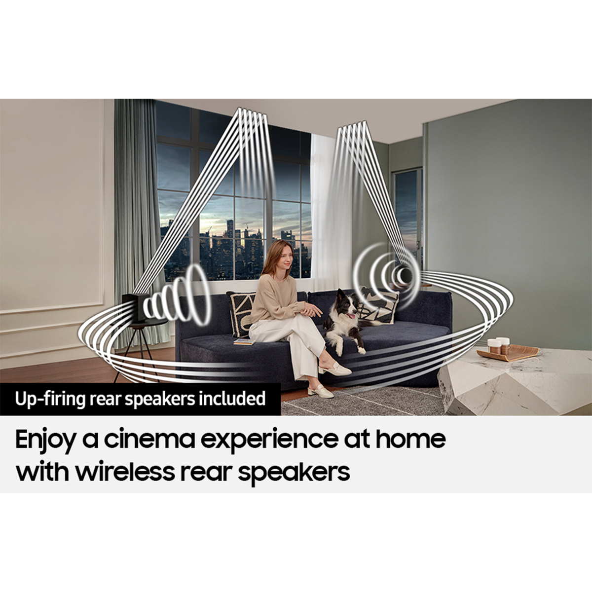 Q-Symphony 11.1.4ch Dolby Atmos Soundbar