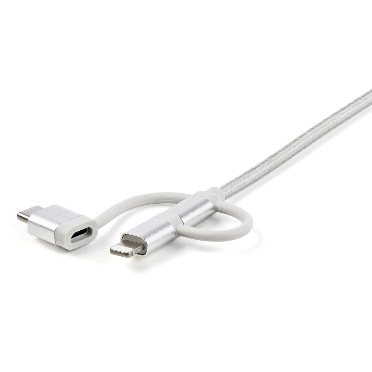 1m Lightning USB-C Micro-B to USB Cable