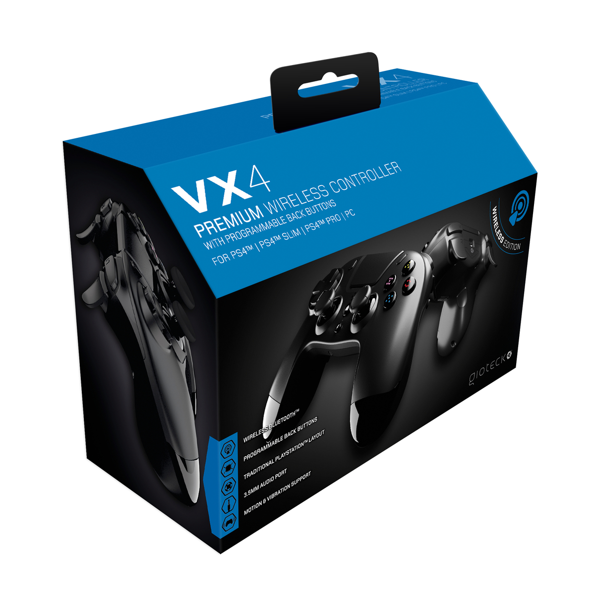 VX-4Premium  Wireless Ctrlr - Black