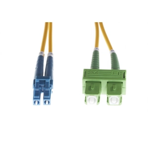 4Cabling, 3m LC-SC APC OS2  OS1 Singlemode Fibre