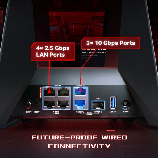 BE19000 Tri-Band Wi-Fi 7 Gaming Router
