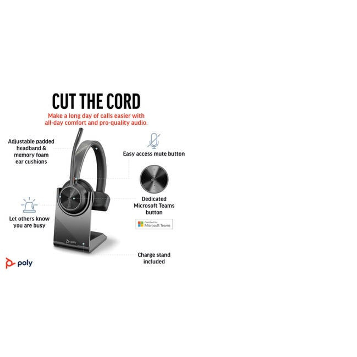 Voyager 4310 UC V4310 C USB-A CS WW