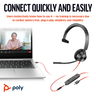Poly BW 3315 -M USB-C HS +USB-C/A