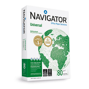 Navigator, NU Paper A4 80gsm White (Box 10 Reams)