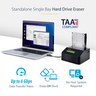 SATA Drive Eraser and Dock - 4Kn Support