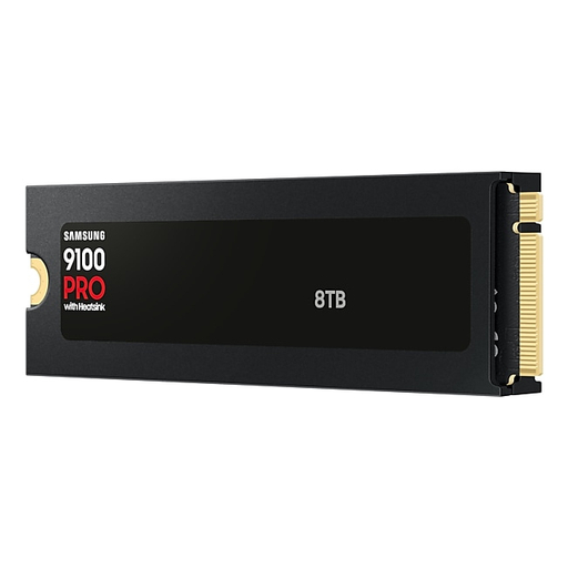 Samsung9100PRO with Heatsink M.2 SSD 8TB