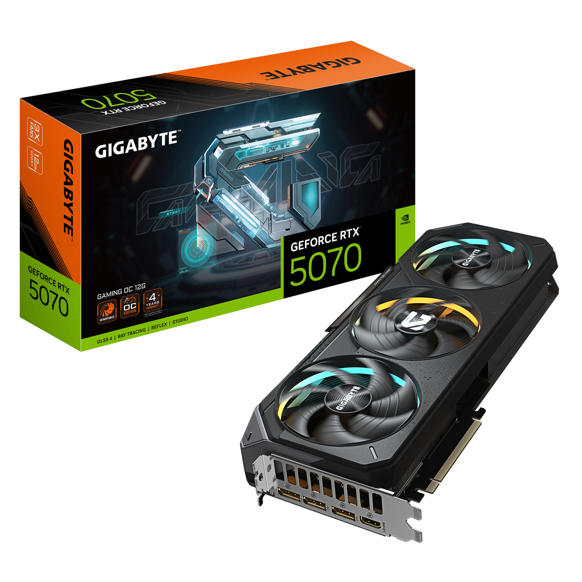 GPU NV 5070 GAMING OC 12G Fan