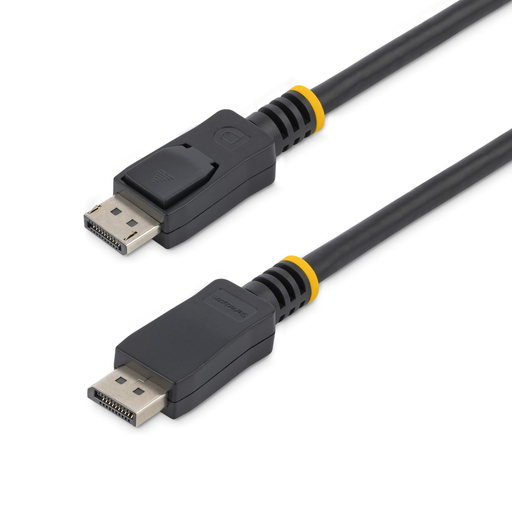 2m DisplayPort Cable with Latches - M/M
