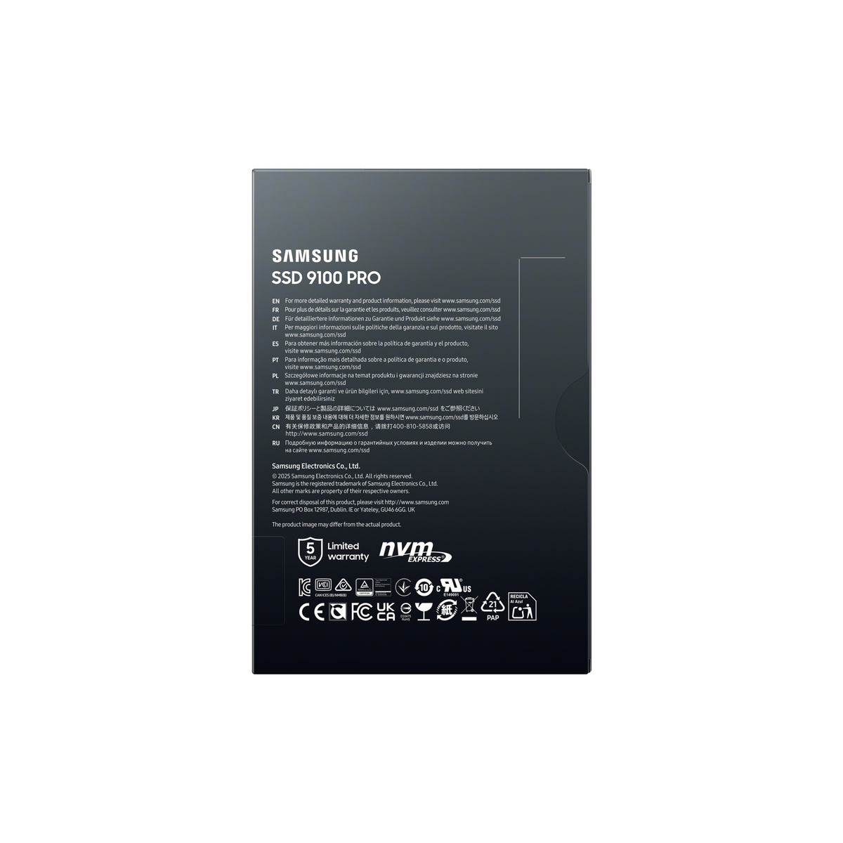 9100 PRO PCIe 5.0 M.2 SSD 4TB