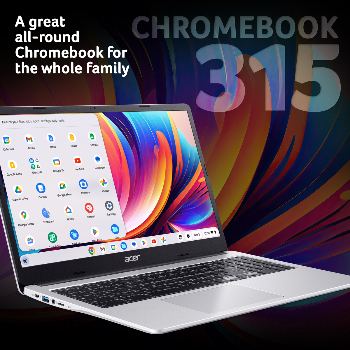CB315-4HT N4500 8 GB eMMC 128 GB Silver