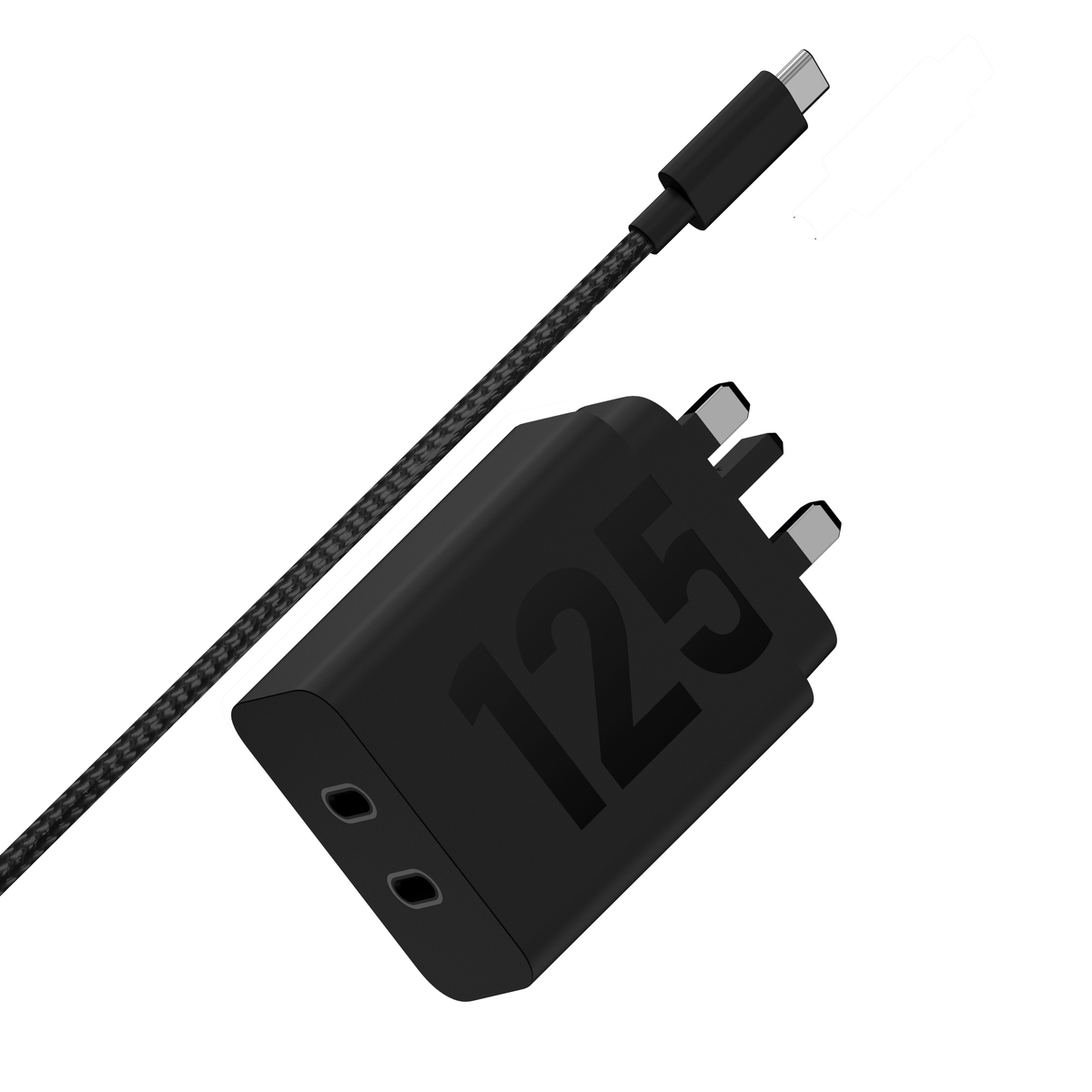 Moto UK Charger -Dual port 125w