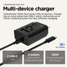 Moto UK Charger -Dual port 125w