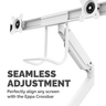 Eppa Crossbar Monitor Arm - White