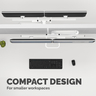 Eppa Crossbar Monitor Arm - White
