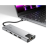 Spello USB-C Hub 9in1 -space grey