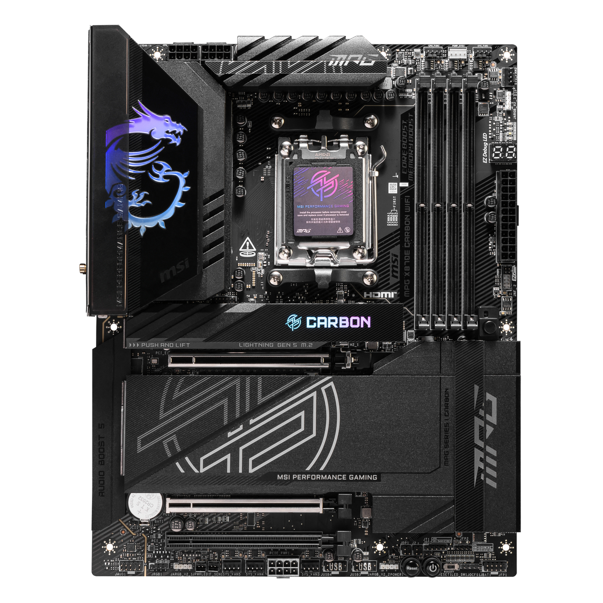 MB AMD X870 MPG X870E CARBON WIFI D5 ATX