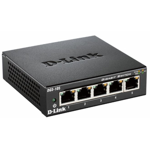 D-Link, 5-Port 1Gb Metal Housing Desktop Switch