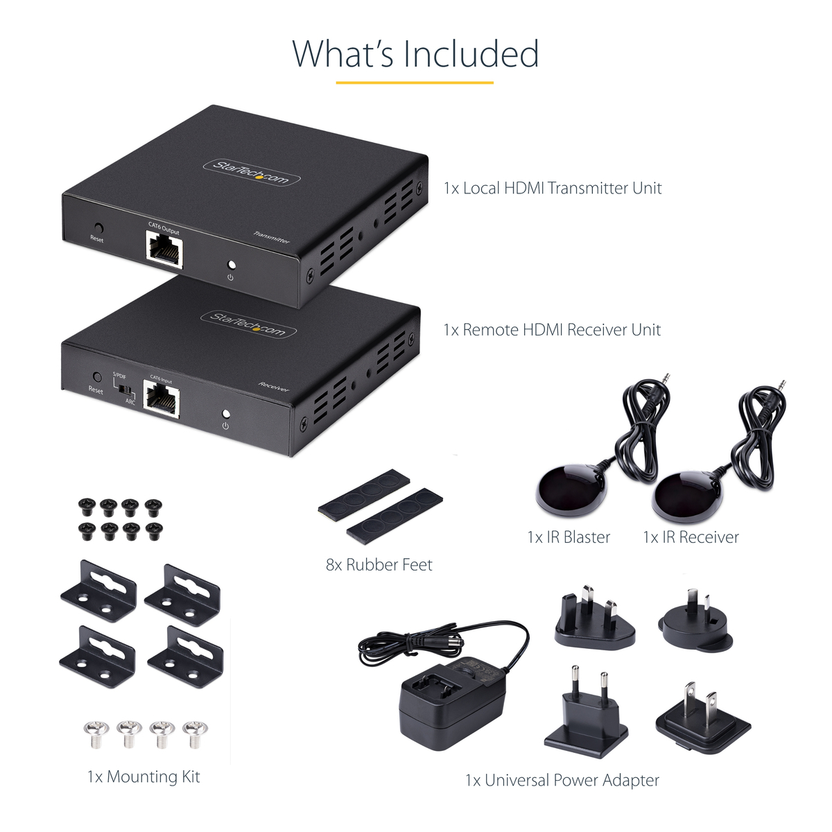 StarTech.com 4K HDMI Extender 4K 60Hz