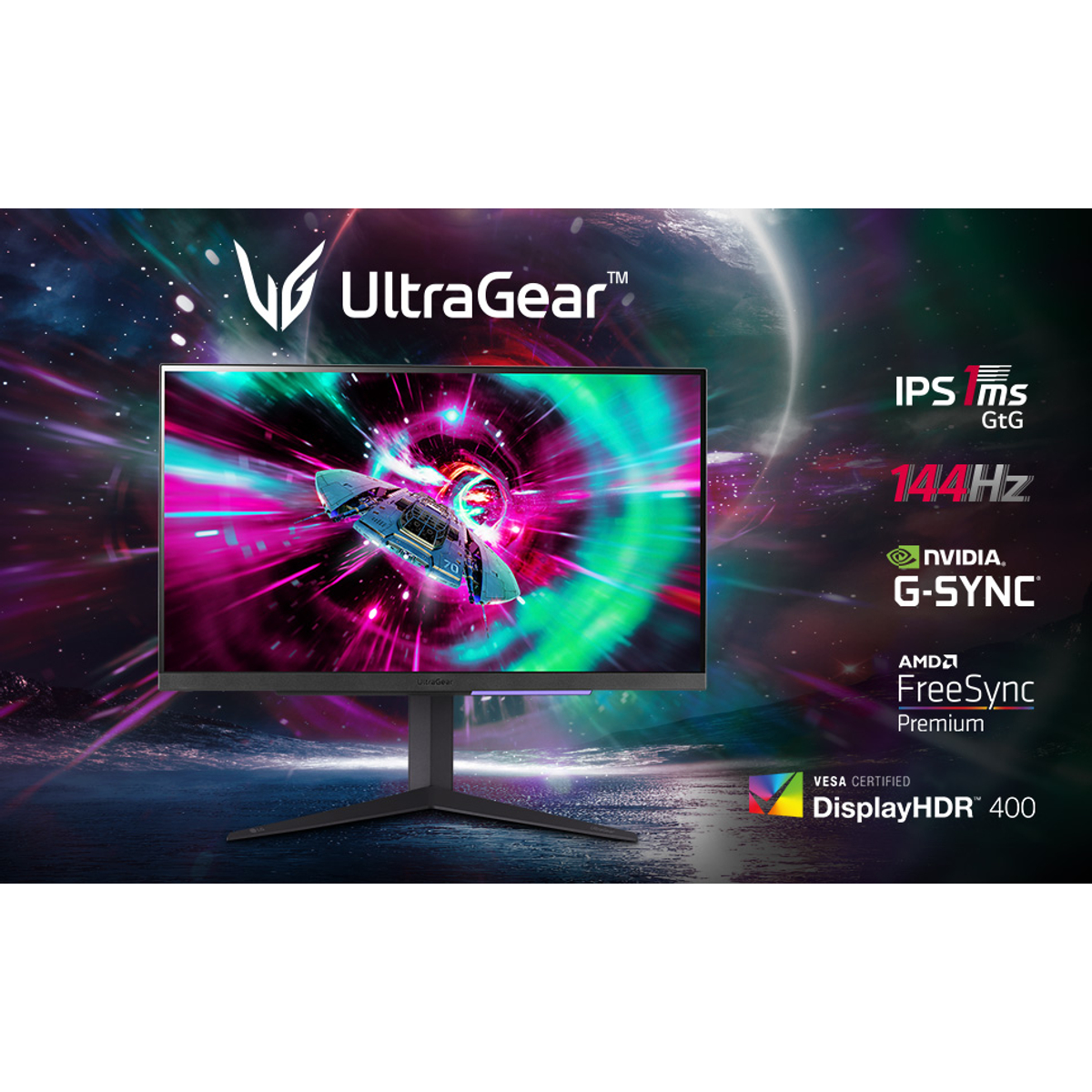 27 UltraGear 4K UHD IPS 144Hz Gaming