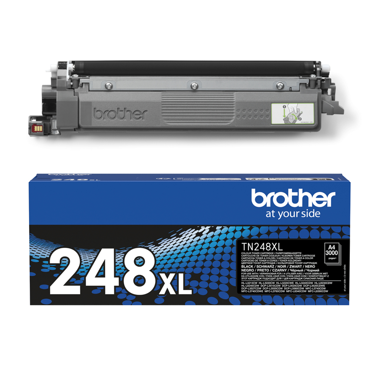 TN248XLBK Black 3.000 Pages Toner