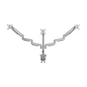Triple Disply Flex Arm Dsk Clamp 17-30IN