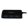 4 Port SuperSpeed Mini USB 3.0 Hub