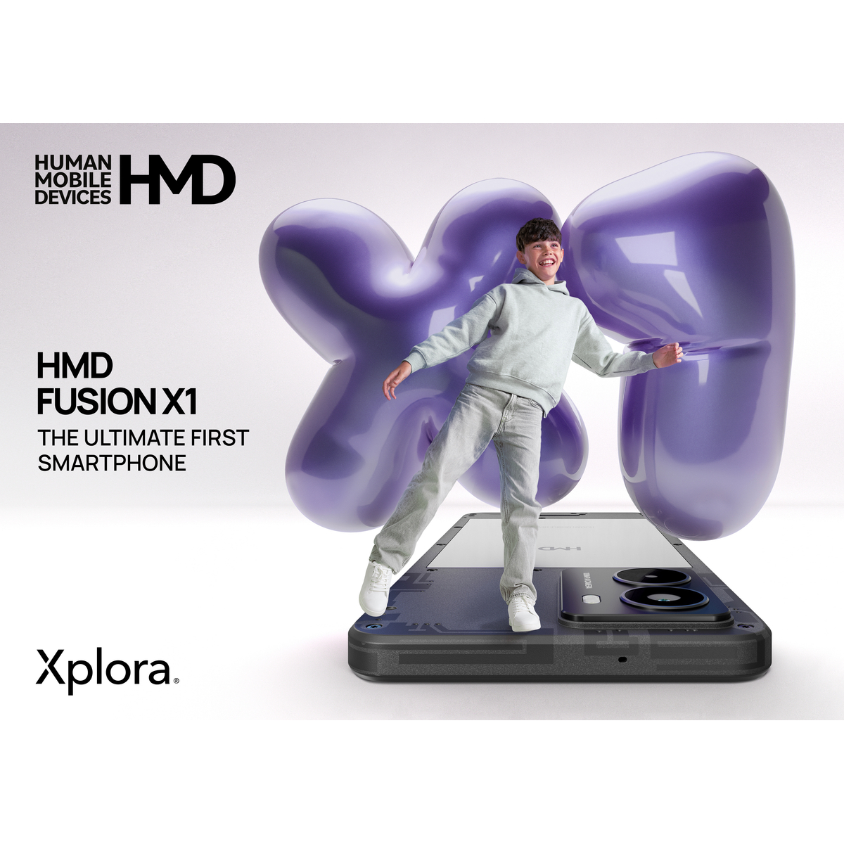HMD FUSION X1 TA-1672 DS 6/128 EU1 BLACK