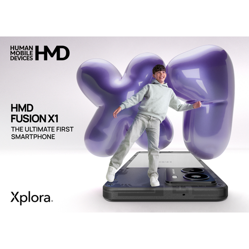 HMD FUSION X1 TA-1672 DS 6/128 EU1 BLACK