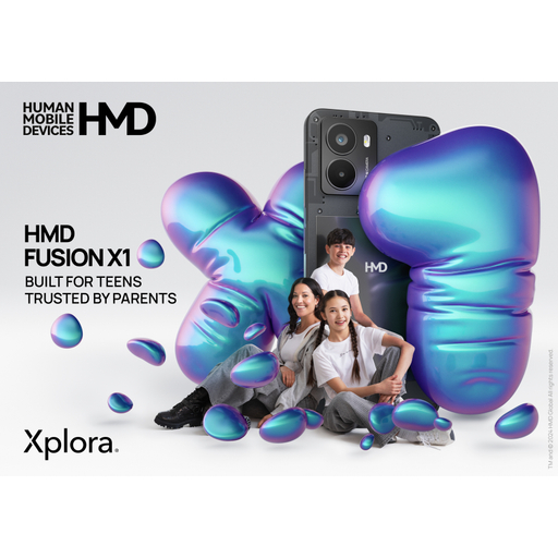 HMD FUSION X1 TA-1672 DS 6/128 EU1 BLACK